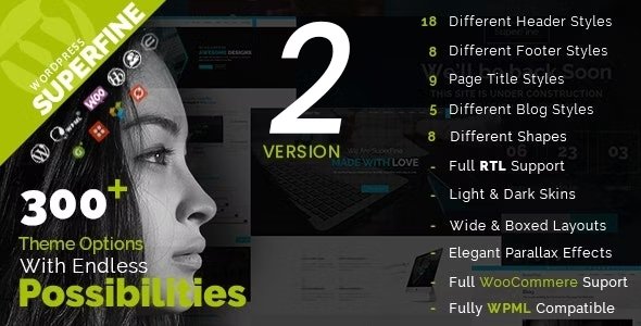 SuperFine - Multipurpose WordPress Theme