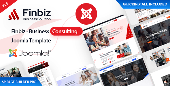 Finbiz - Joomla 6 Consulting Business Template | Consultant