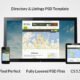 GLOCAL - Directory PSD Template