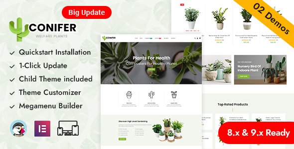 Conifer - Multipurpose Prestashop Responsive Theme