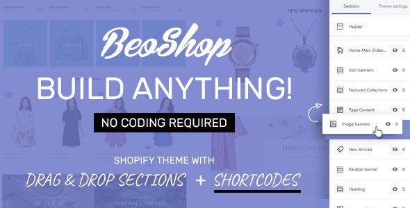 BeoShop - Drag & Drop Responsive Shopify Theme