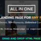Multipurpose Landing Page Template - All in One