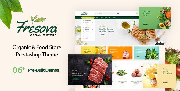 Fresova  Elementor – Organic & Food Prestashop Store