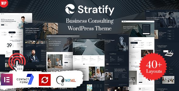 Stratify - Business Consulting WordPress Theme