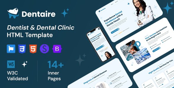 Dentaire – Dentist & Dental Clinic HTML Template