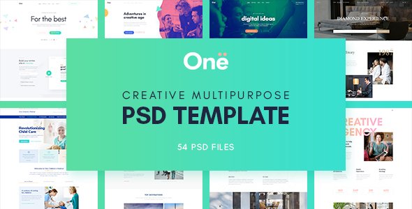 Onne - Creative & Clean Multipurpose Template