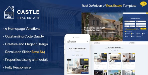 Castle - Real Estate Template