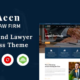Aeen - Attorney and Lawyer WordPress Theme