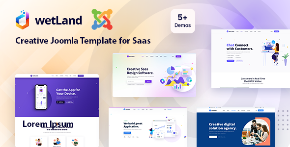 Wetland - Joomla 6 MultiPurpose Template for Startup