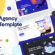 Abstrak - React Agency and React Template + RTL