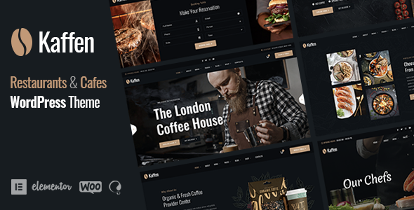 Kaffen - Cafe Restaurant WordPress Theme