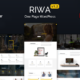 Riwa - One Page WordPress Theme