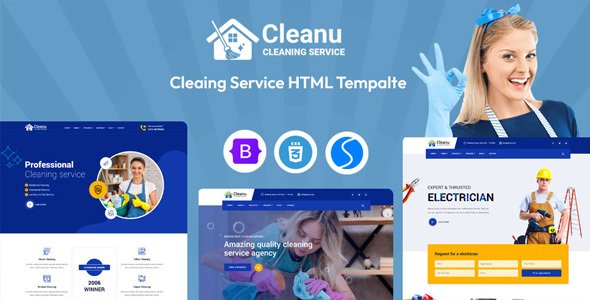 Cleanu - Cleaning Services HTML Template