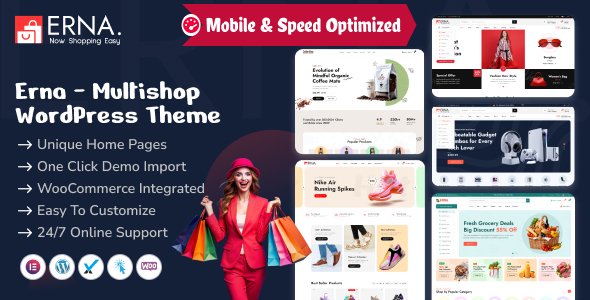 Erna – Multishop WordPress Theme