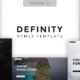 Definity - Multipurpose One/Multi Page Template
