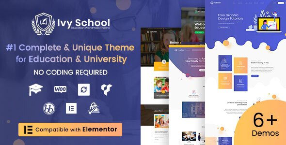 IvyPrep - School & University WordPress Theme