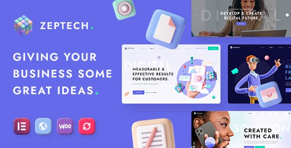 Zeptech - Business Consulting WordPress Theme