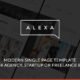 Alexa - Creative Single Page Template