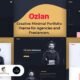 Ozlan -  Minimal Portfolio WordPress Theme