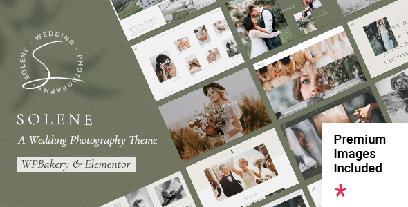 Solene - Wedding Photography WordPress Theme
