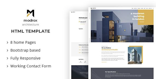 modrox - Architecture And Interior HTML Template
