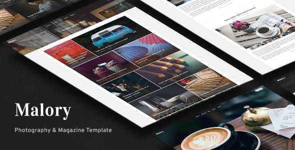 Malory - Photography Template for Photographers