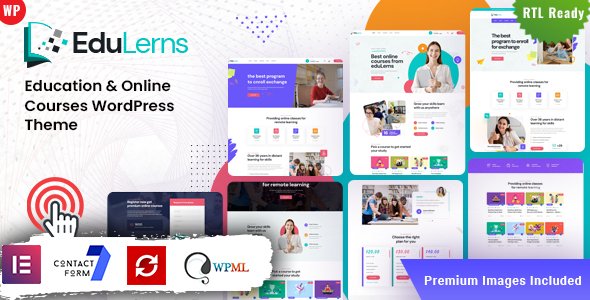 Edulerns  - Education WordPress Theme
