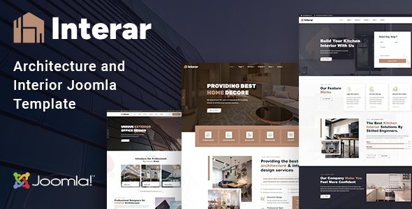 Interar - Interior & Architecture Joomla 6 Template