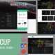 Sports Cup, Soccer Html Theme + Page Builder