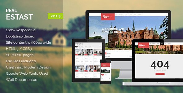 RealEstast - Real Estate HTML Template