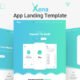 Xena - Mobile App Landing Page HTML Template