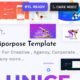 Unice React Js , Next Js Creative Agency and Portfolio Landing Page Templates