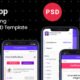 Bankapp | Banking & Wallet Mobile App UI Design PSD Template