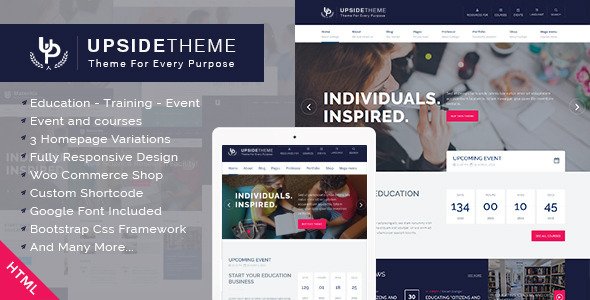 Upside - Multi Purpose HTML5 Template