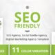 SEO Friendly - SEO Agency, Social Media Agency, Digital Marketing Agency Template