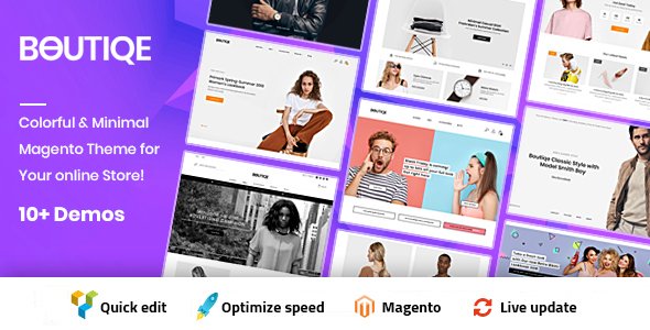 Boutique Magento 2 Theme | RTL Supported