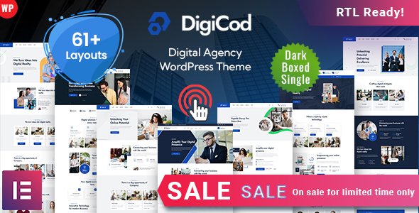 Digicod - Agency WordPress Theme