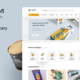 Farmart - Organic & Grocery Marketplace eCommerce PSD Template