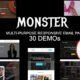 MONSTER - Multipurpose Responsive Email Pack with online Stampready & Mailchimp Builders Access