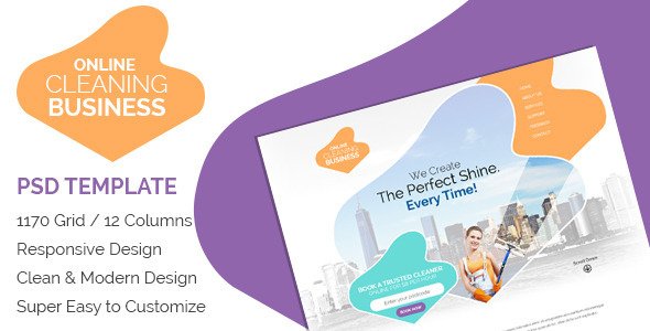 Online CLeaning  Business