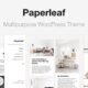 Paperleaf - Multipurpose Minimal WordPress Theme