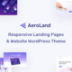 AeroLand - App Landing Software Website WordPress Theme