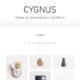Cygnus - Clean and Minimalistic Portfolio WordPress Theme