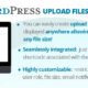 WordPress Upload Files Anywhere