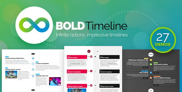 Bold Timeline - WordPress Timeline Plugin