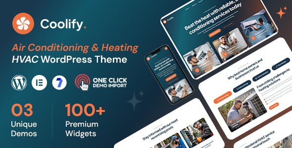 Coolify - HVAC WordPress Theme