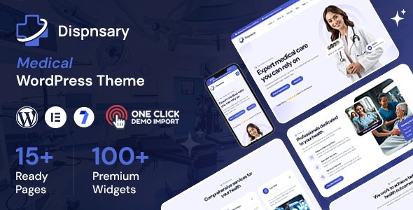 Dispnsary - Health Care WordPress Theme