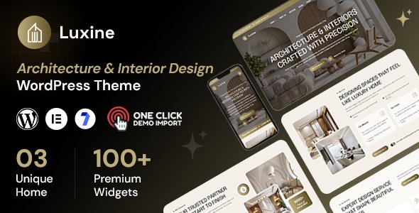 Luxine - Architecture WordPress Theme