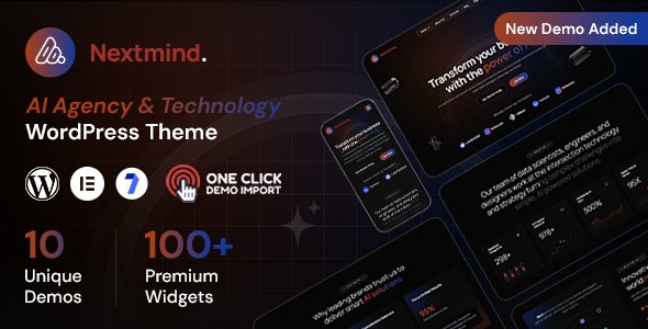 Nextmind - AI Agency WordPress Theme