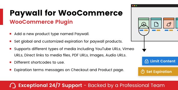 Paywall for WooCommerce - WordPress Paywall Plugin